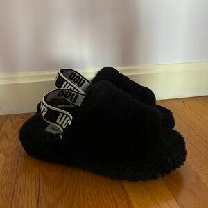 Black Ugg Slippers size 8 womens